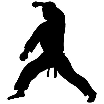 Taekwondo Silhouette at GetDrawings | Free download