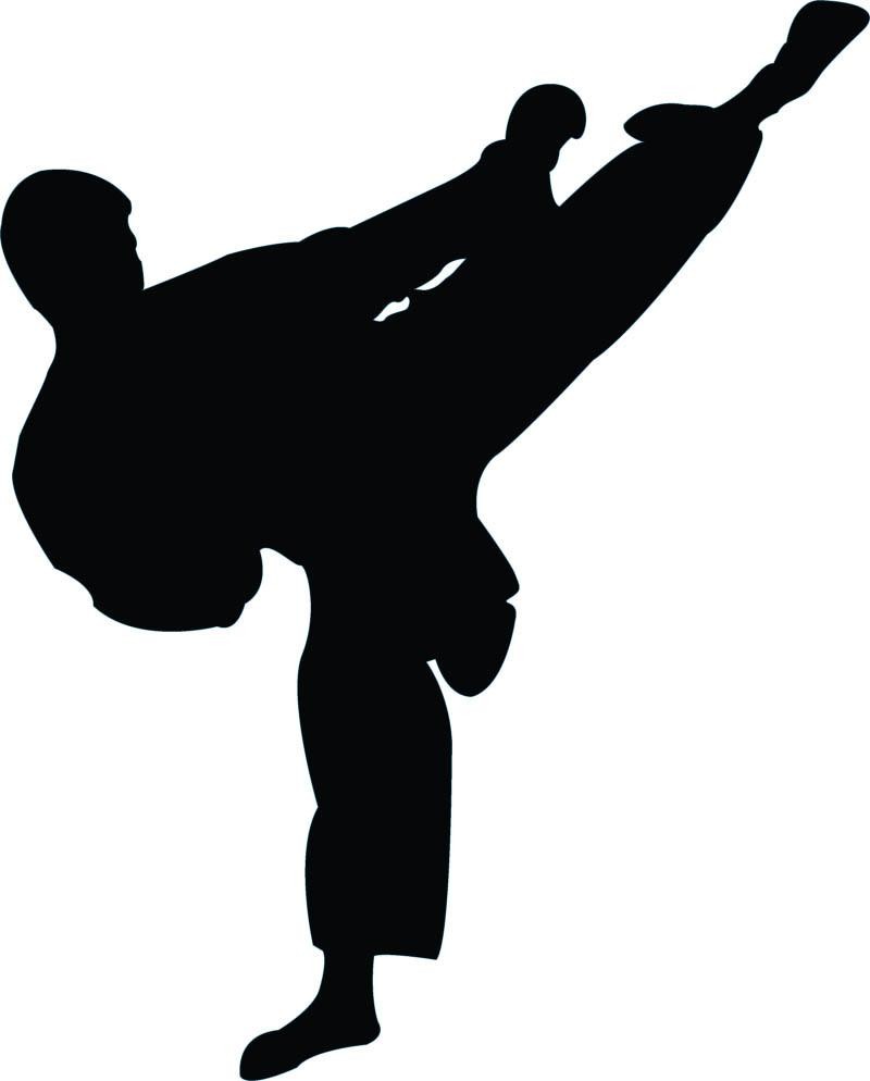 Taekwondo Silhouette Clip Art at GetDrawings | Free download