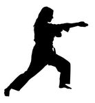 138x150 Taekwondo Girl Clipart