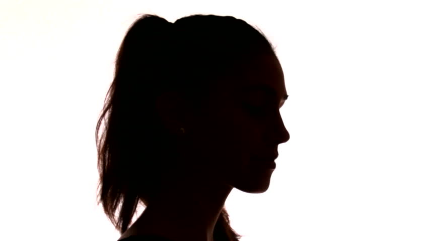 852x480 Man Head Silhouette Stock Footage Video 27691648 Shutterstock