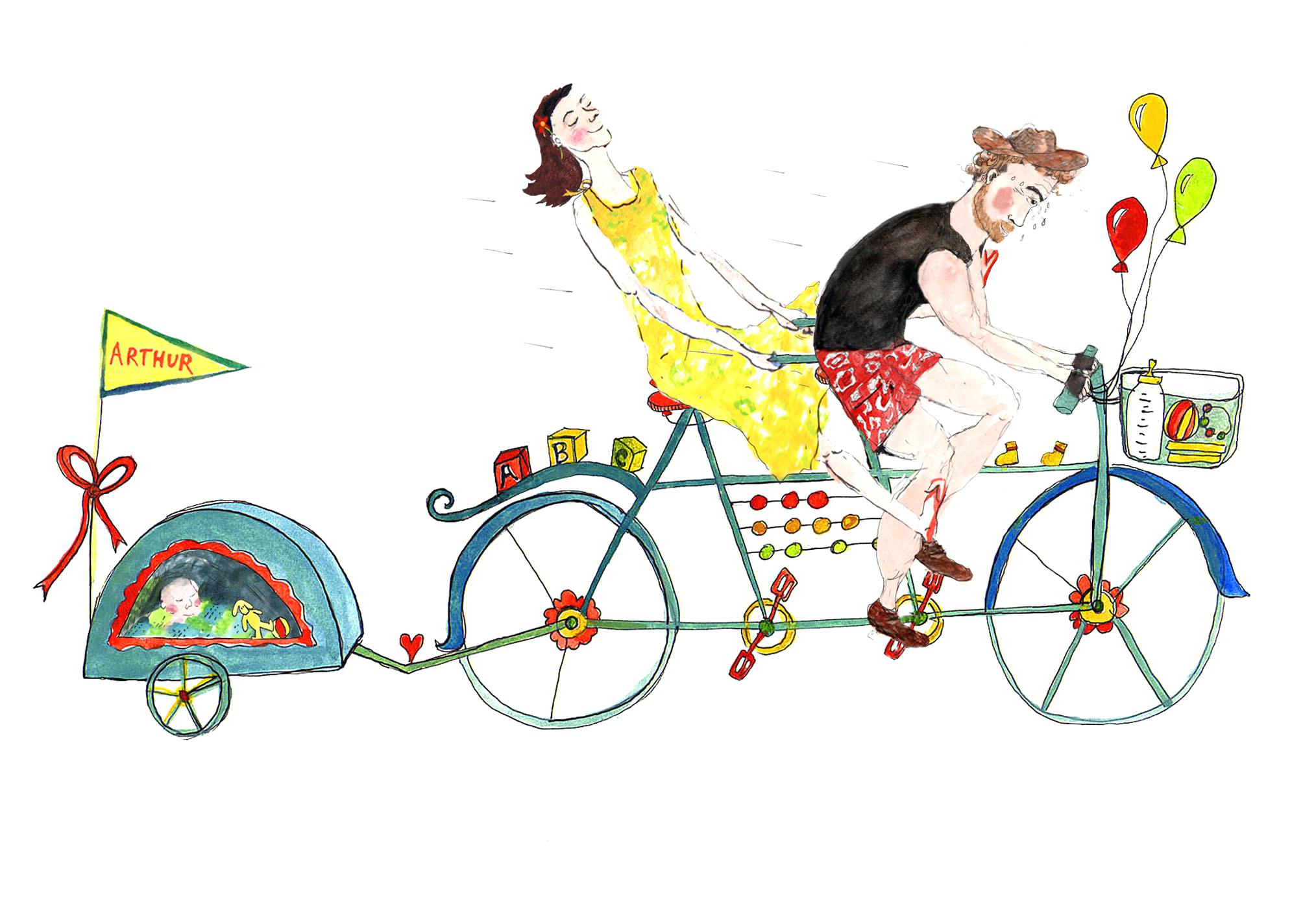 2008x1425 Vector Drawing Silhouette Of A Cyclist Boy Royalty Free Beautiful