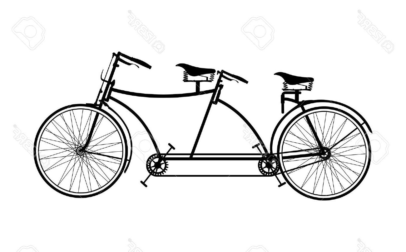 1300x809 Best Hd Tandem Bicycle Wall Art Vector Images