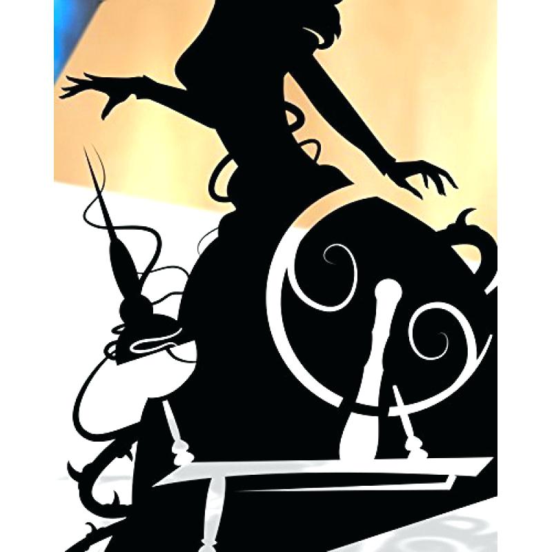 800x800 Rapunzel Silhouette