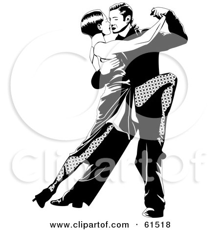 450x470 Royalty Free (Rf) Tango Dancing Clipart, Illustrations, Vector
