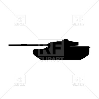 400x400 Tank Black Color Icon Royalty Free Vector Clip Art Image