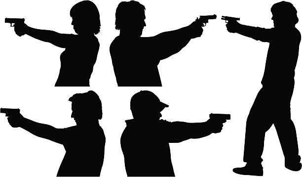612x358 People Guns Clipart Collection