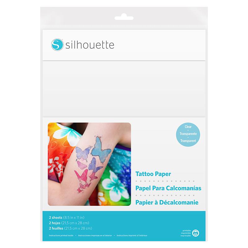 800x800 Temporary Printable Tattoo Paper 8.5x11 X 2 Sheets [Tattoo