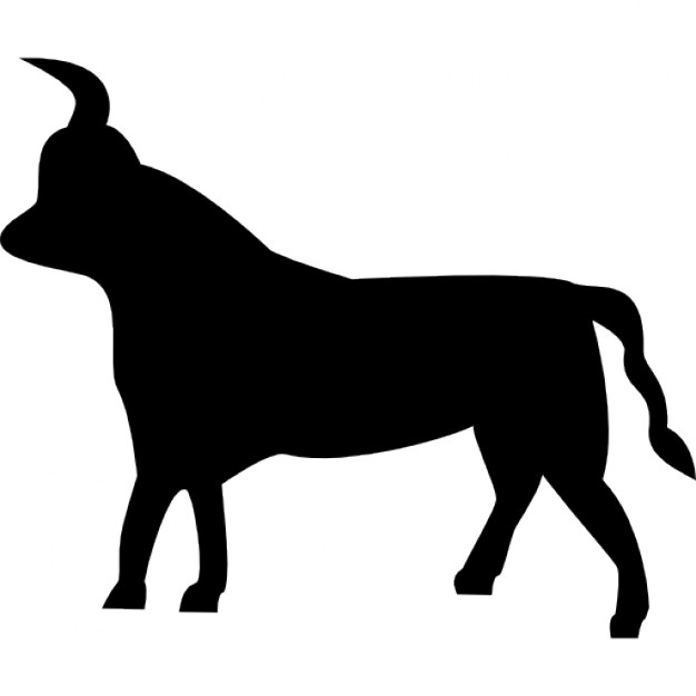 626x626 Taurus Bull Side View Sign Icons Free Download