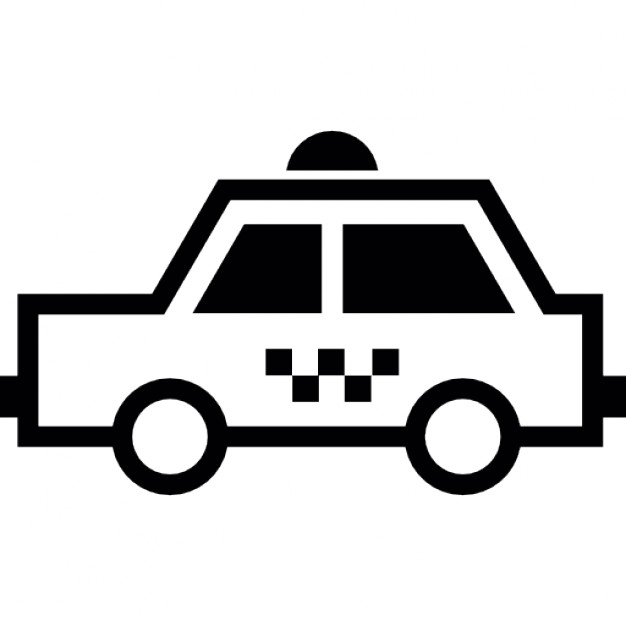 626x626 Taxi Side View Icons Free Download