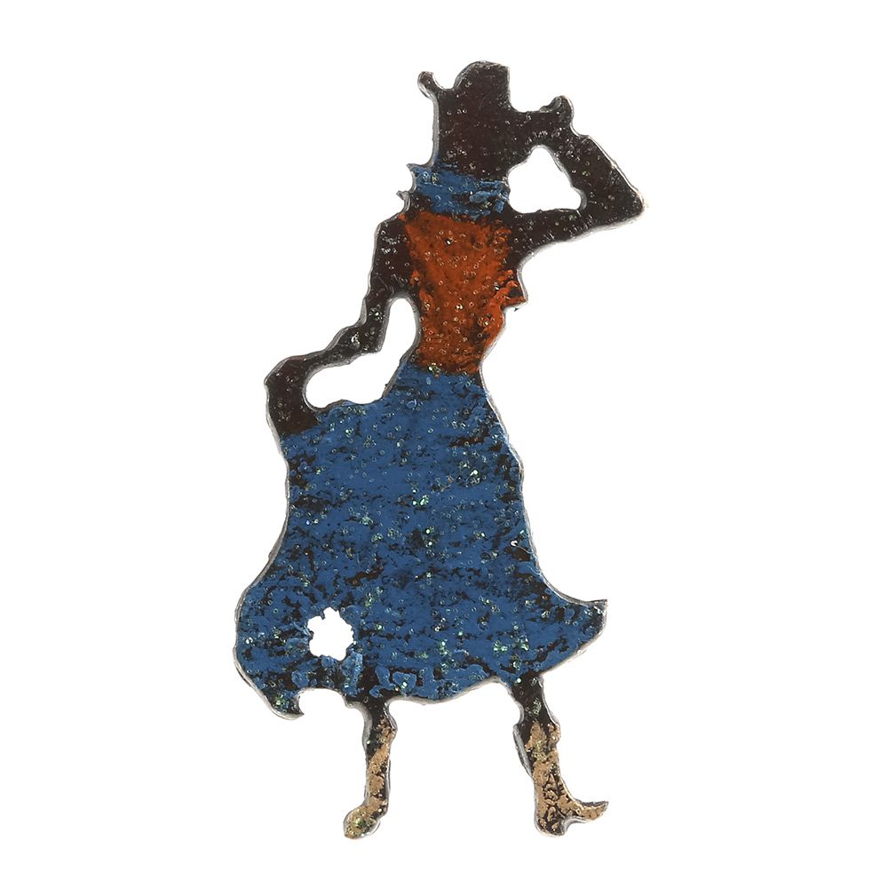 1000x1000 Shop Whimsies Mini Cowgirl Silhouette Magnet