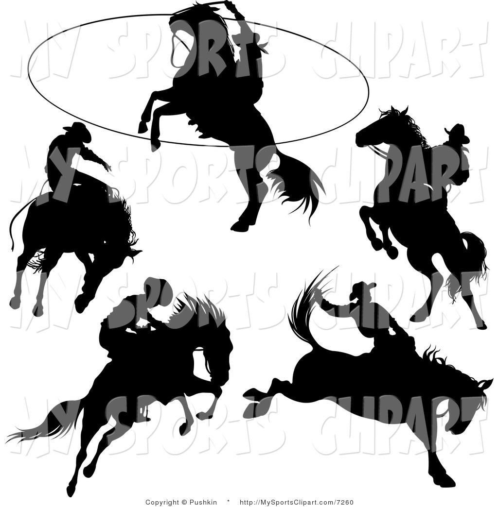 1024x1044 Rodeo Roping Clipart