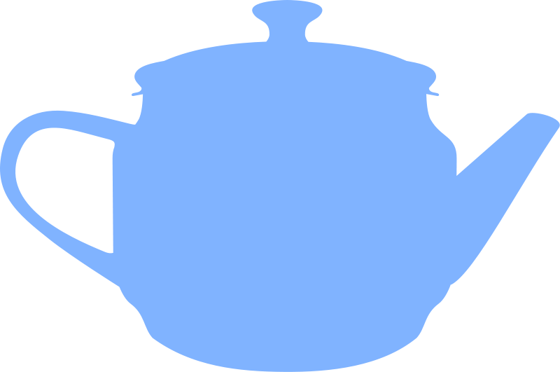 800x531 Teapot (Silhouette) By Rones Free Vector 4vector