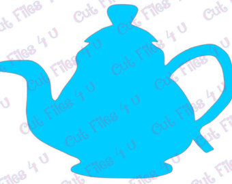 340x270 Teapot Silhouette Etsy
