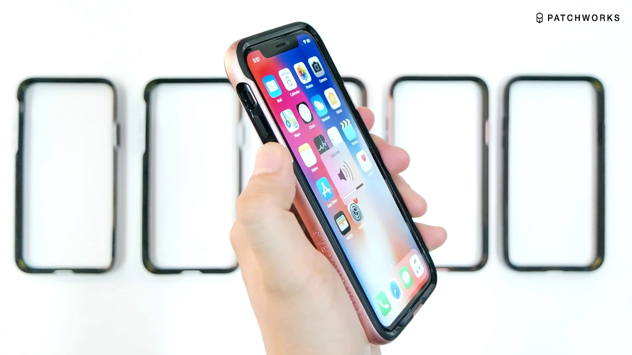 1280x720 Patchworks Level Silhouette Case For Iphone X