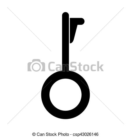 450x470 Silhouette Key Security System Technology Vector Eps Vector