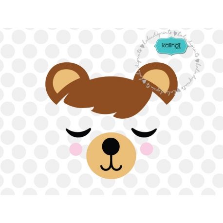 458x458 Pin By Kalindi Prints On Svg Files Bear Face, Bear