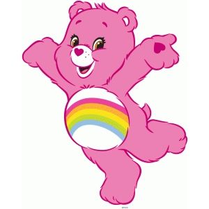 300x300 Silhouette Design Store Cheer Bear Leaping Free Svg