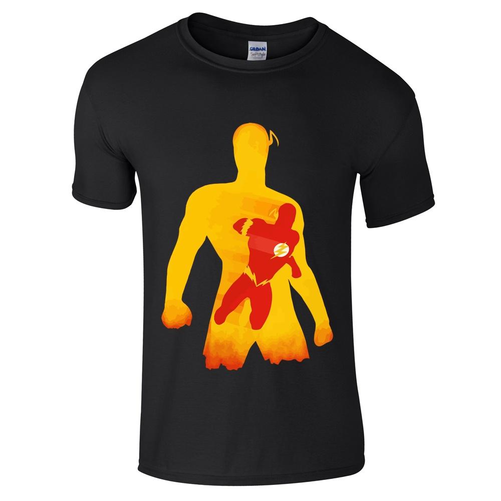1000x1000 The Flash Silhouette T Shirt Innerhero.co.uk