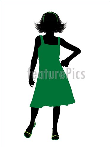 375x500 Teenager Silhouette Illustration