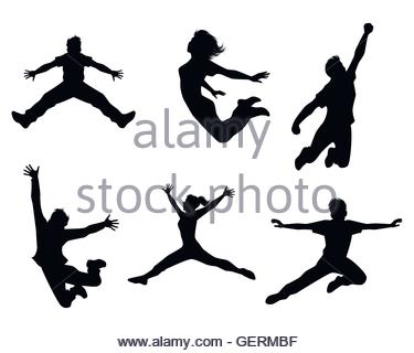 375x320 Vector Illustration Of A Six Children Playing Stock Vector Art