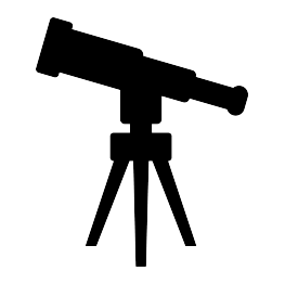 Telescope Silhouette at GetDrawings | Free download