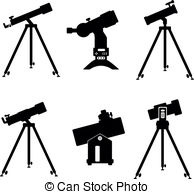 194x194 Telescope Icon Clip Art Vector