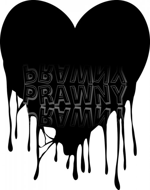 506x640 Vintage Heart Silhouette Clipart