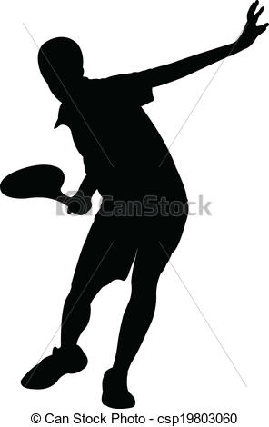 296x470 Tennis Player Boy Silhouette Clip Art Vector