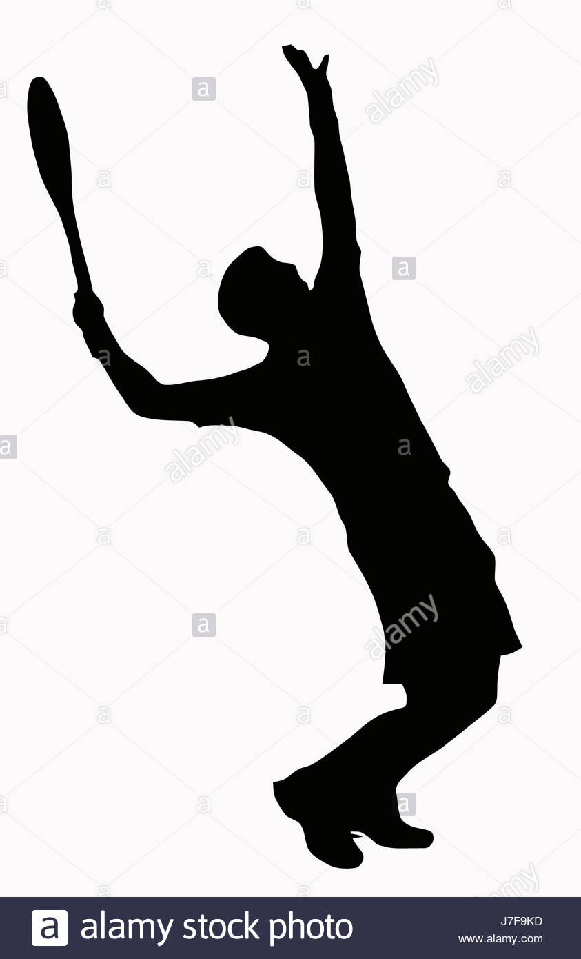 843x1390 Sport Sports Toes Serve Silhouette Throw Tennis Racket Profile Art