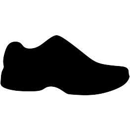 Tennis Shoe Silhouette at GetDrawings | Free download