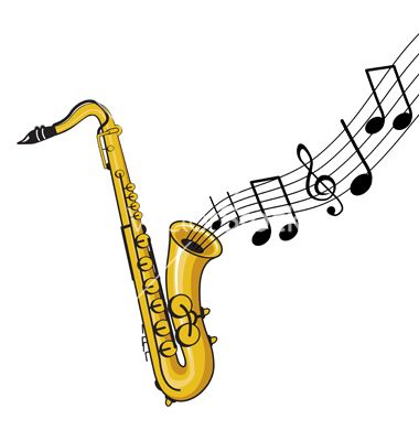 380x400 Saxophone And Notes Sopro Saxophones And Tattoo