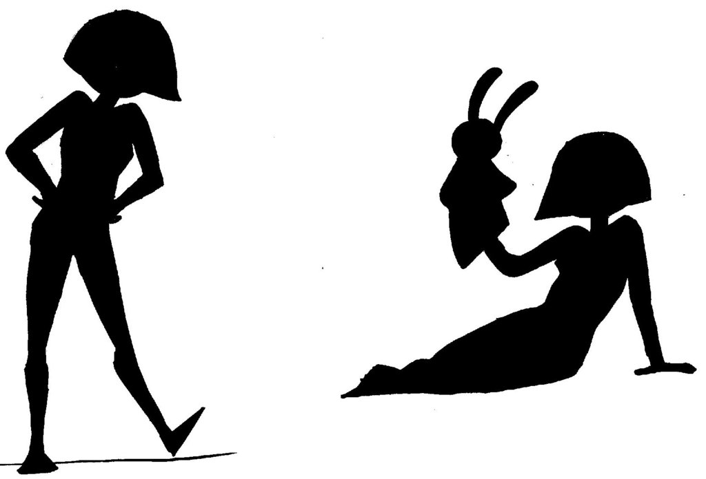 1024x696 Silhouette Test 2 By Elasticdin0saur