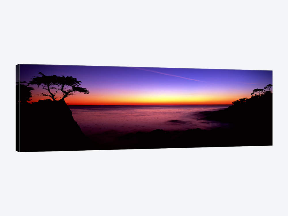 1000x750 Silhouette Of Lone Cypress Tree On A Cliff17 Mile Drive, Pebbl