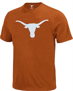 240x300 Texas Longhorns Mens Tx Orange Silhouette Short Sleeve Tee Shirt