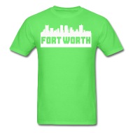190x190 Fort Worth Texas Skyline Silhouette By Kwg2200 Spreadshirt