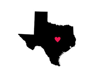 340x270 Texas Clipart Texas Heart Clipart