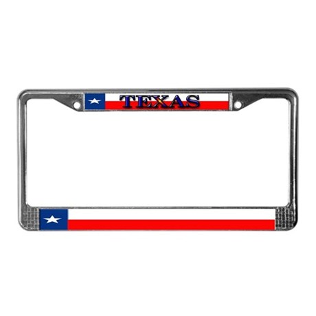 460x460 Texas License Plate Frames