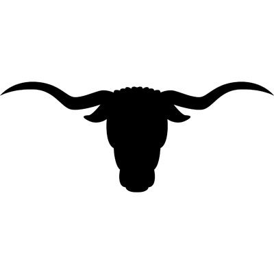 400x400 Texas Longhorn Cattle Clipart