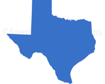 340x270 Texas Silhouette Etsy