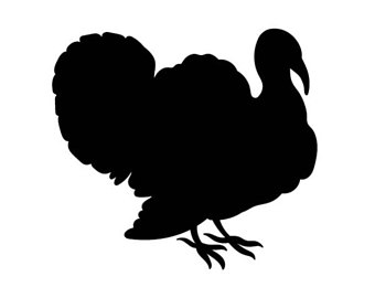 340x270 Turkey Svg Turkey Monogram Frames Svg Thanksgiving Svg