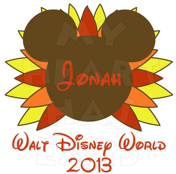 570x564 Printable Diy Thanksgiving Turkey Mickey Mouse Digital Clip Art