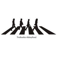 236x236 Images For Gt Beatles Silhouette Abbey Road