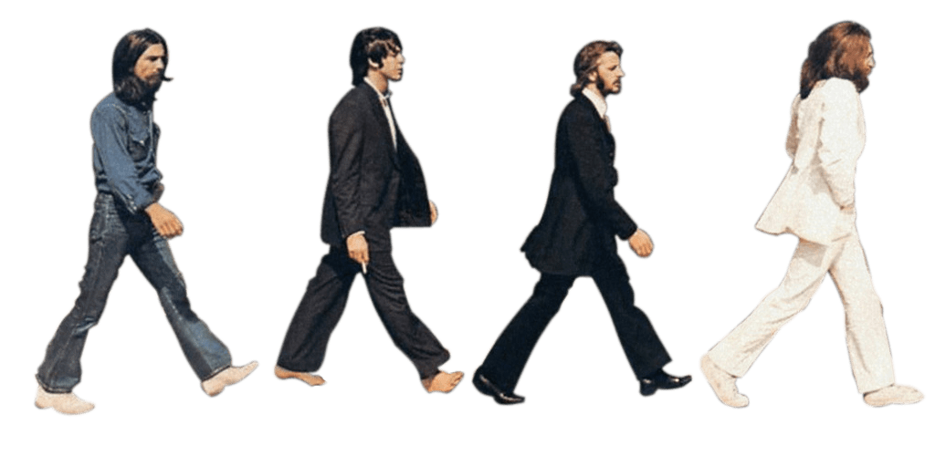 1024x500 The Beatles Abbey Road Transparent Png