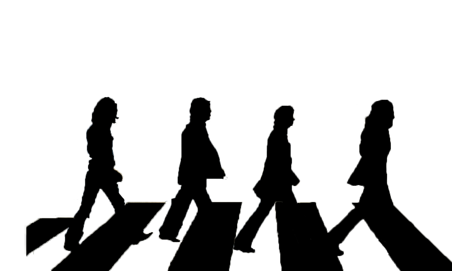 The Beatles Silhouette at GetDrawings | Free download