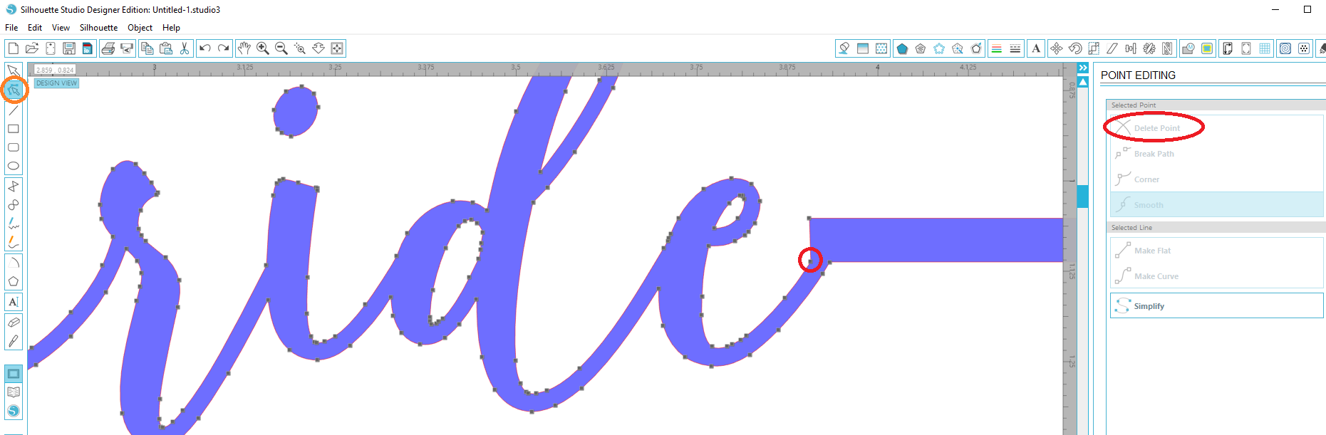 1861x611 How To Weld A Word To An Object In Silhouette Studio Cut That Design