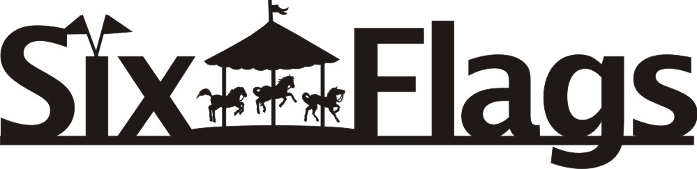 999x243 Theme Parks Six Flags With Carousel