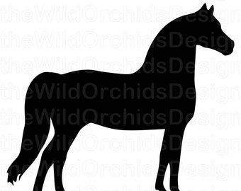 340x270 Equine Design Thoroughbred Silhouette
