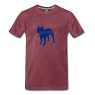 190x190 Thread Tank Boston Terrier Dog Silhouette T Shirt Spreadshirt