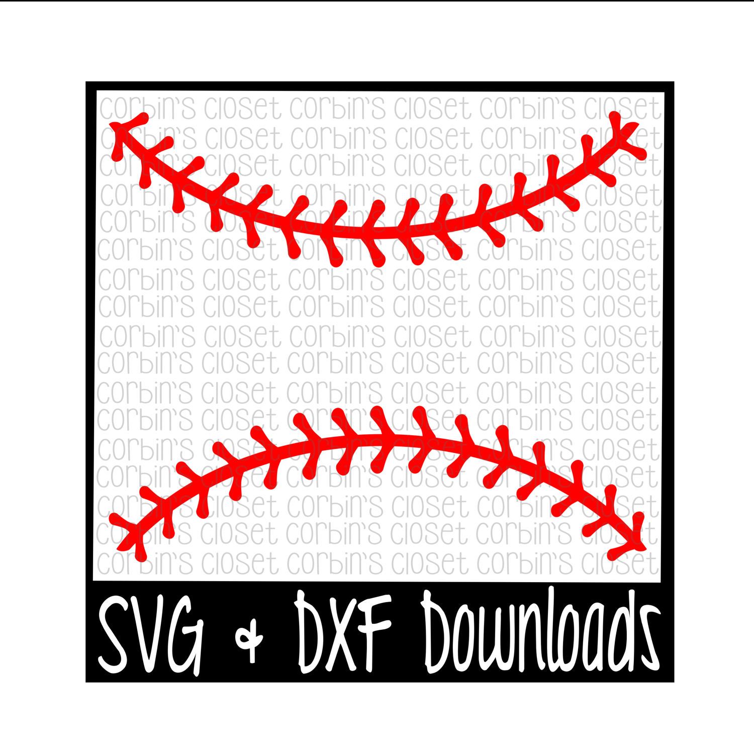 1500x1500 Baseball Threads Softball Threads Svg File, Cricut And Silhouettes
