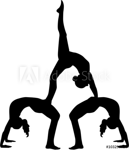 Three People Silhouette